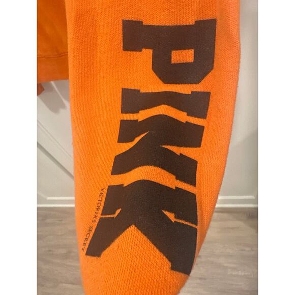 Collegiate collection Victoria secret Pink OSU Oklahoma medium long sleeve - Picture 3 of 5